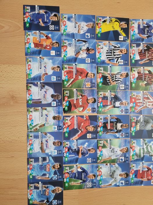 UEFA CHAMPIONS LEAGUE 2013/2014 - karty bazowe 43 sztuk