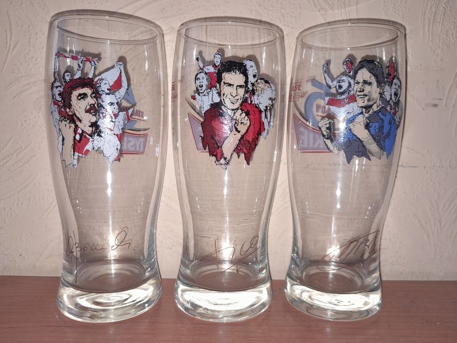 Zestaw szklanek i kufli do piwa! Tyskie, Warka Strong, Argus, Brackie