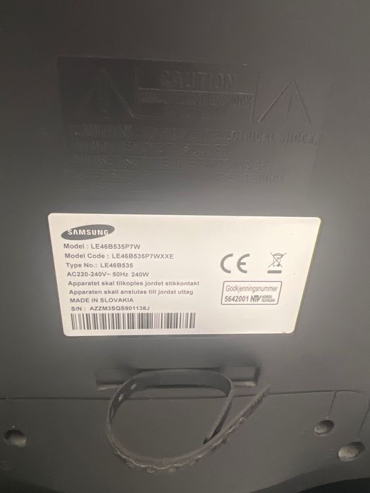 Телевізор Samsung 46 дюймів