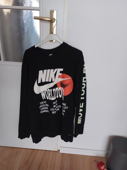 Bluza Nike Worldtour logo czarna