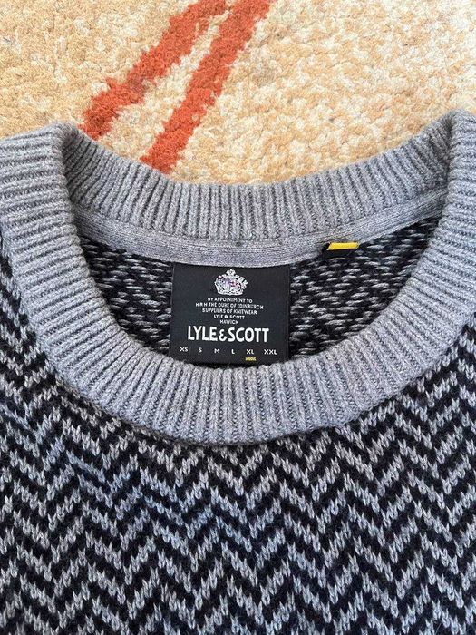 светр lyle and scott кофта лайл скот