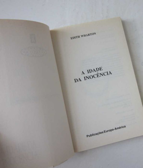 Edith Wharton - A IDADE DA INOCÊNCIA