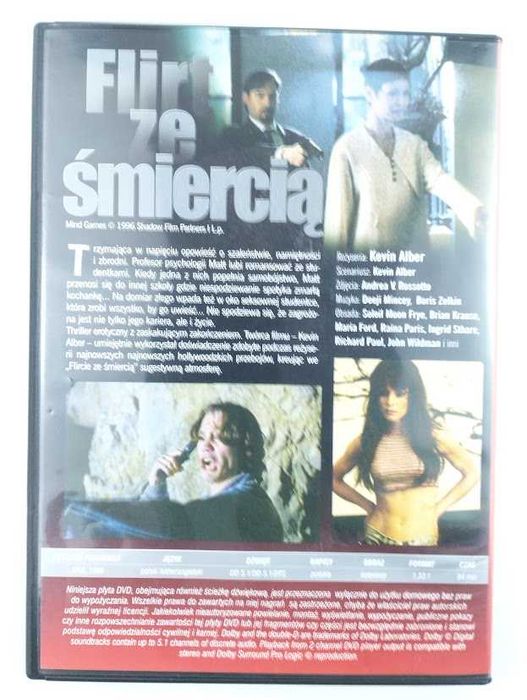 Flirt ze śmiercią film DVD