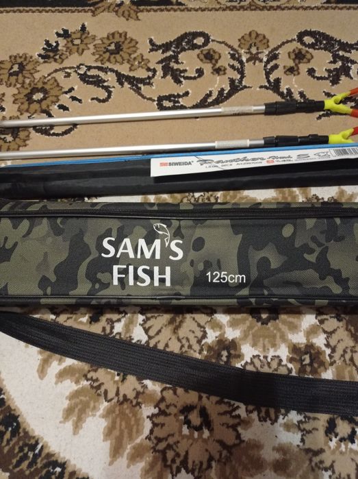 Комплект маховых удочек с чехлом