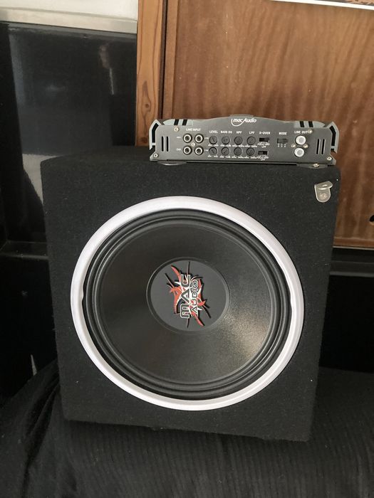 Pack sub com amplificador