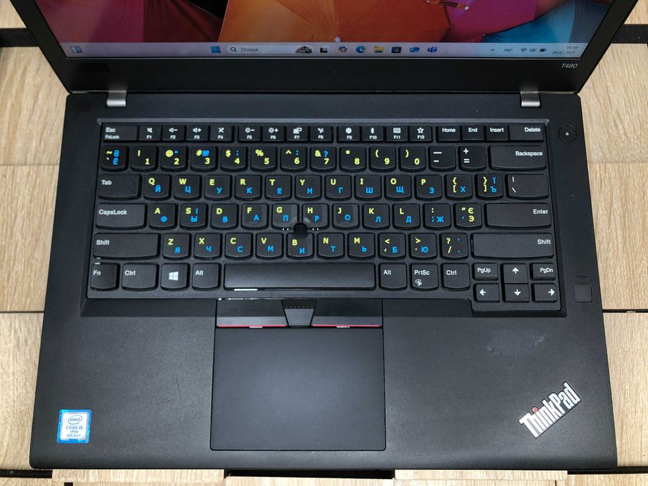 №4614 Ноутбук Lenovo ThinkPad T480 FHD IPS 14"/i5-8350U/8Gb/SSD256
