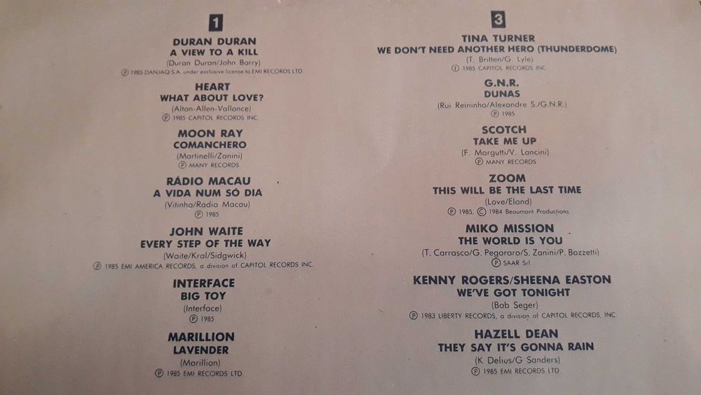 Vários Artistas - Jackpot 85 - 2 LP vinil - portes incluídos