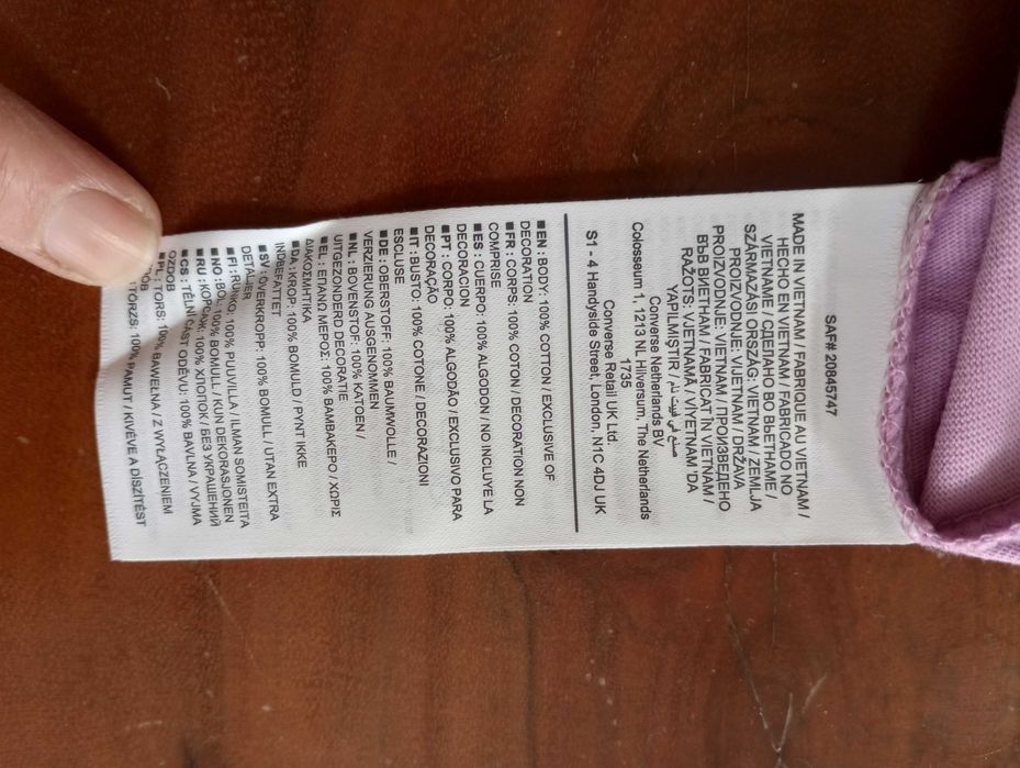 Tshirt Converse damski