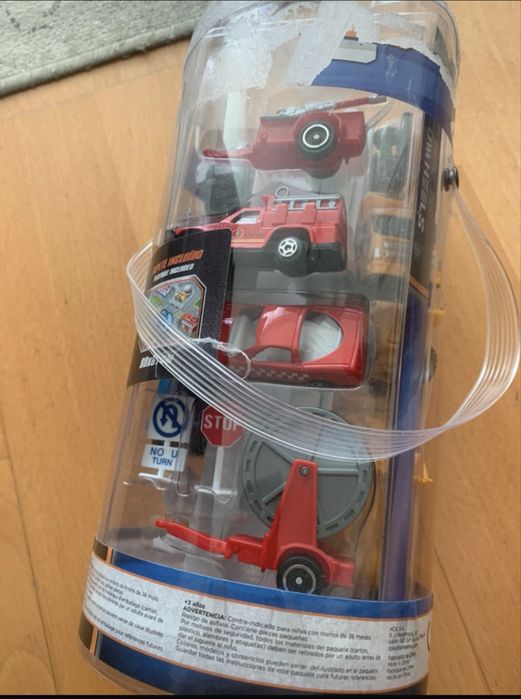 Conjunto de carrinhos de brincar