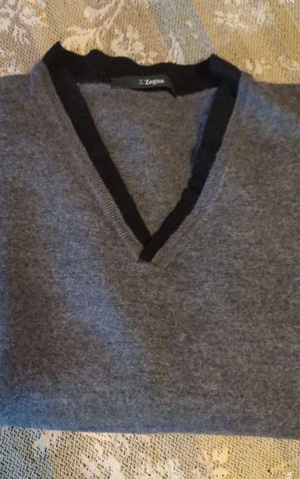 Джемпер на мальчика 128-134. Шерсть.