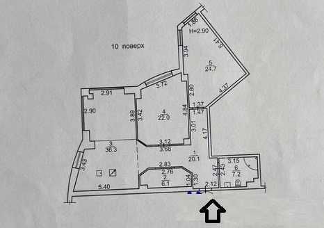 2-кімнатна квартира за адресою Куликове поле пл. (площа 116 м²) - Atlanta.ua - фото 10