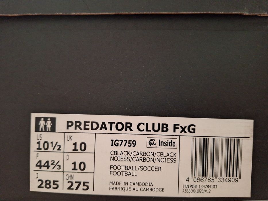 Nowe Adidas Predator CLUB FxG 44 2/3