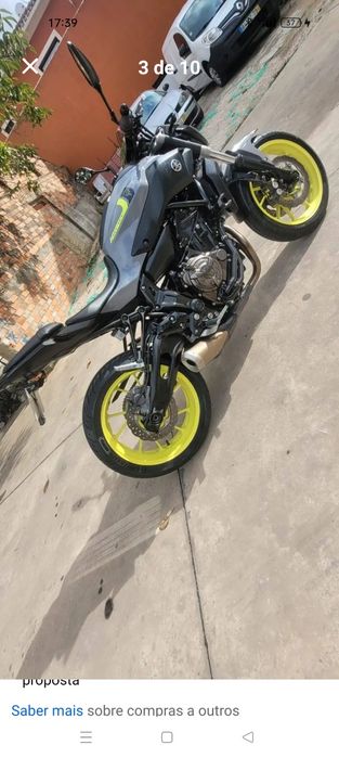 Yamaha MT 07 2017