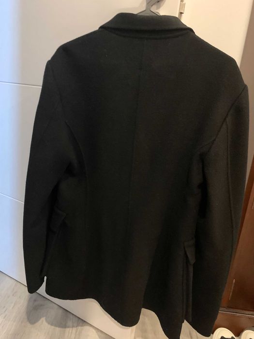 Casaco preto Massimo dutti