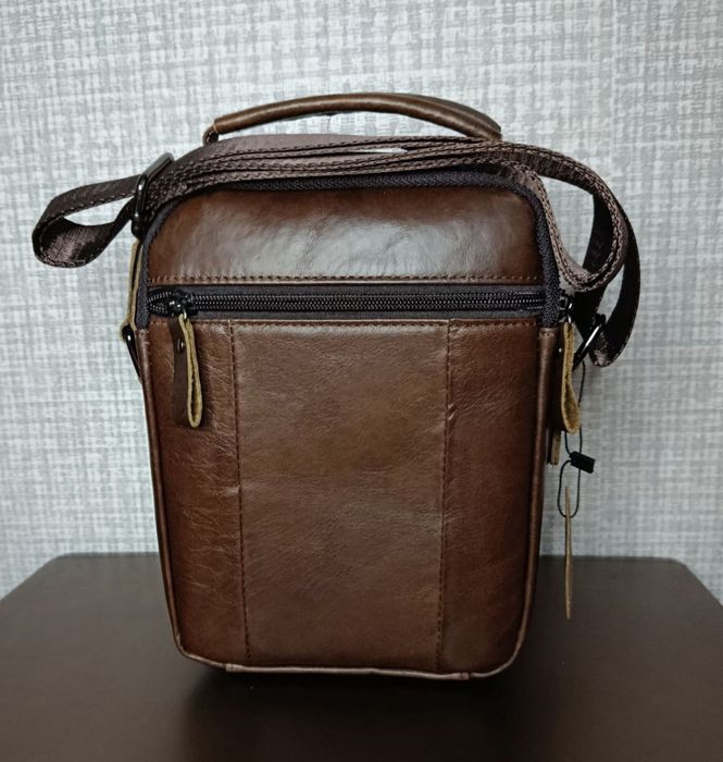 Шкіряна чоловіча сумка барсетка