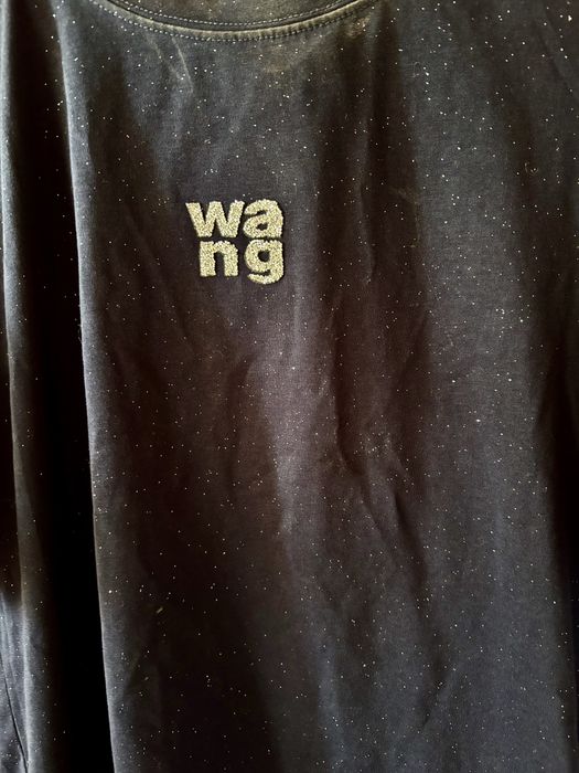 Сяюча футболка alexander wang