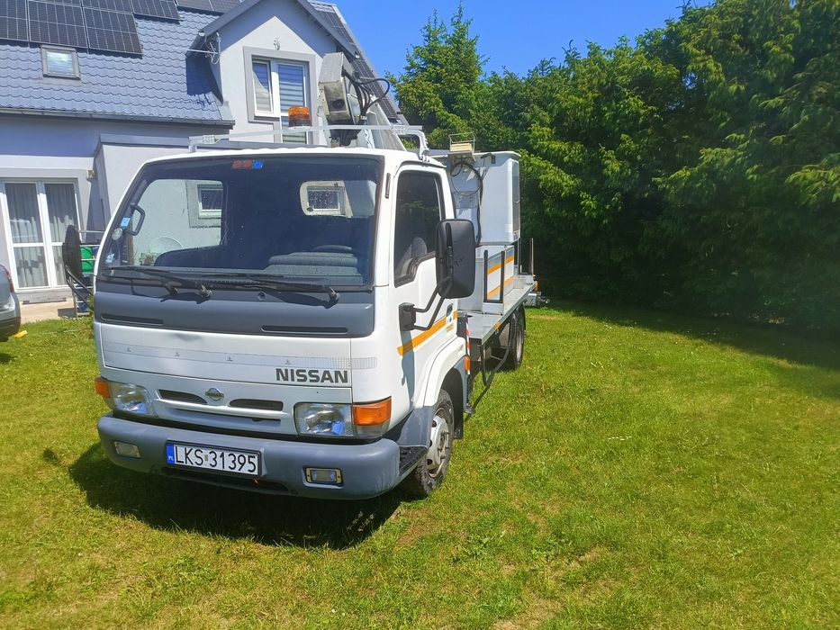 Nissan cabstar, Podnośnik koszowy multitel 145alu