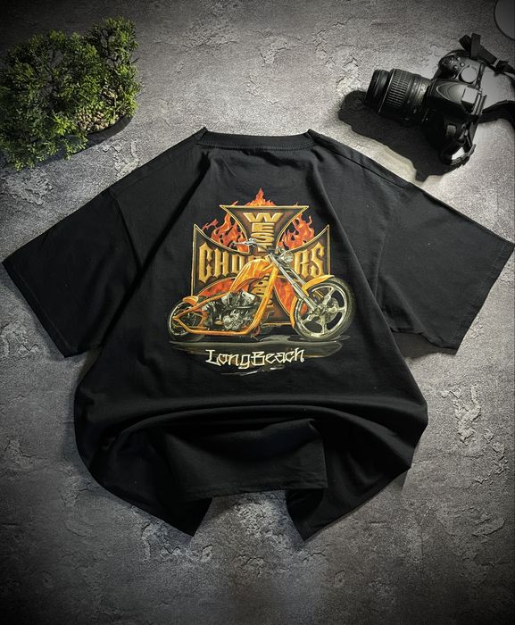 Футболка West Coast Choppers / чорного кольру / вест коуст чоперс