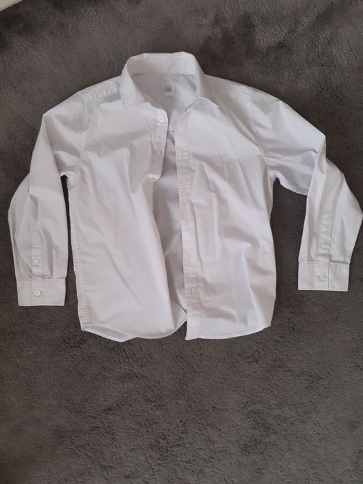 Koszula biała Smyk roz. 134