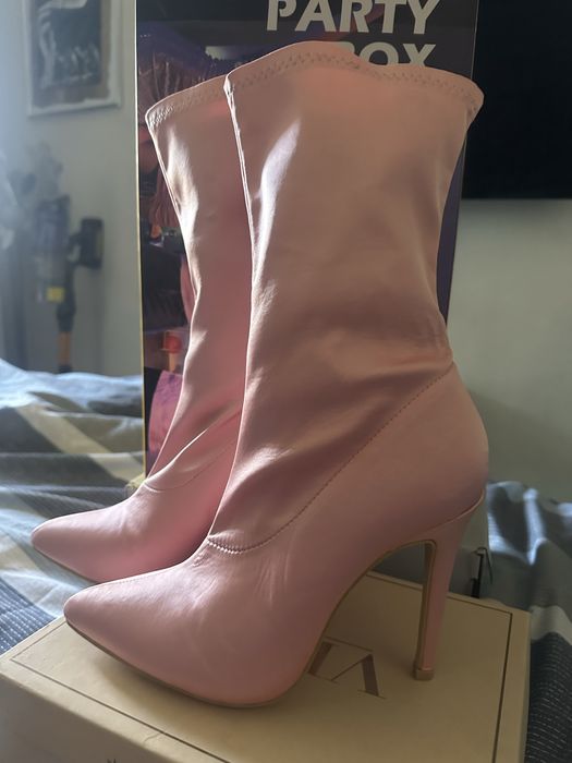 Botki 38 różowe,nowe