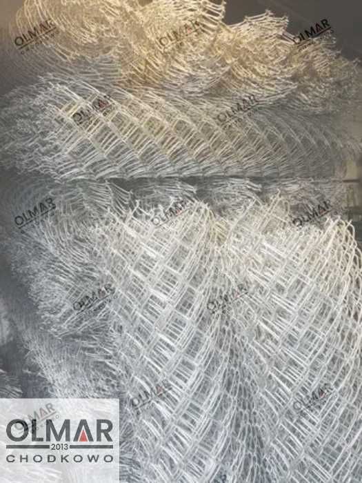 Siatka ogrodzeniowa 150cm/2,7mm/65mmx65mm, słupki, akcesoria.Producent