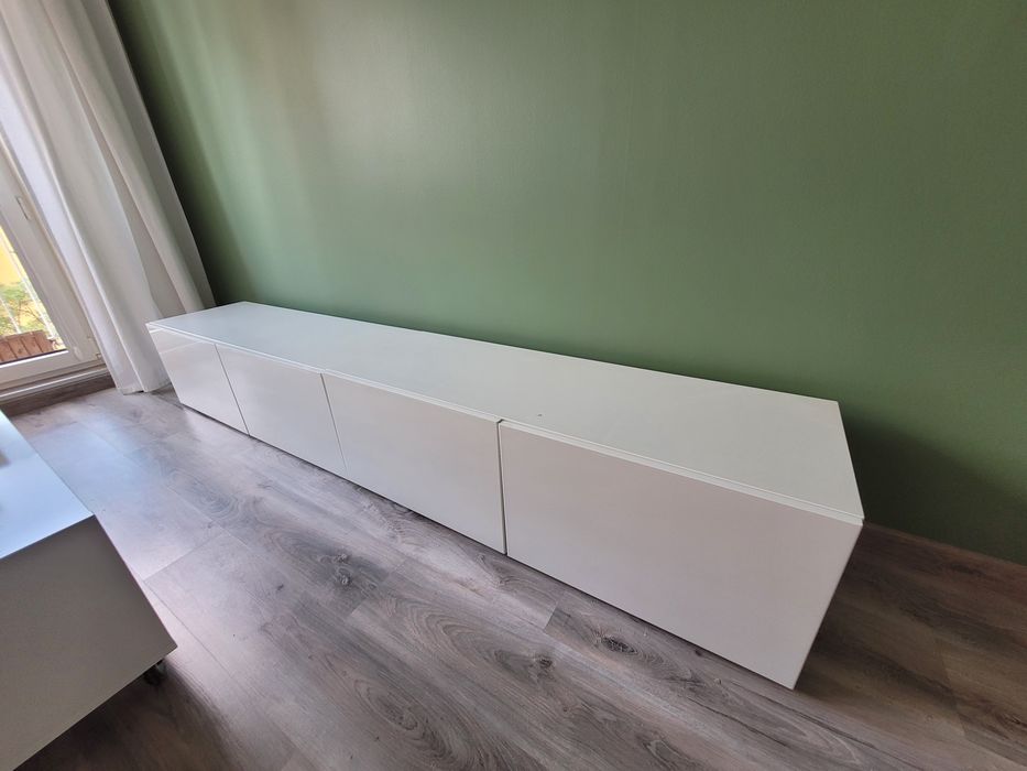 2 szafki RTV IKEA BESTA 120x42x38