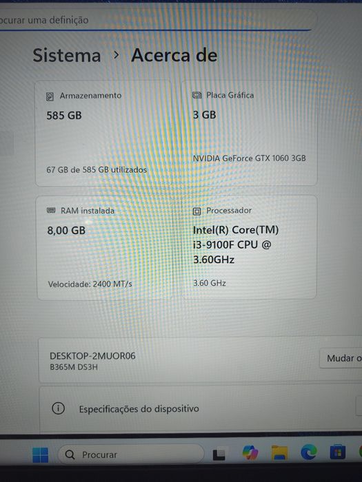 PC Gaming RGB recondicionado