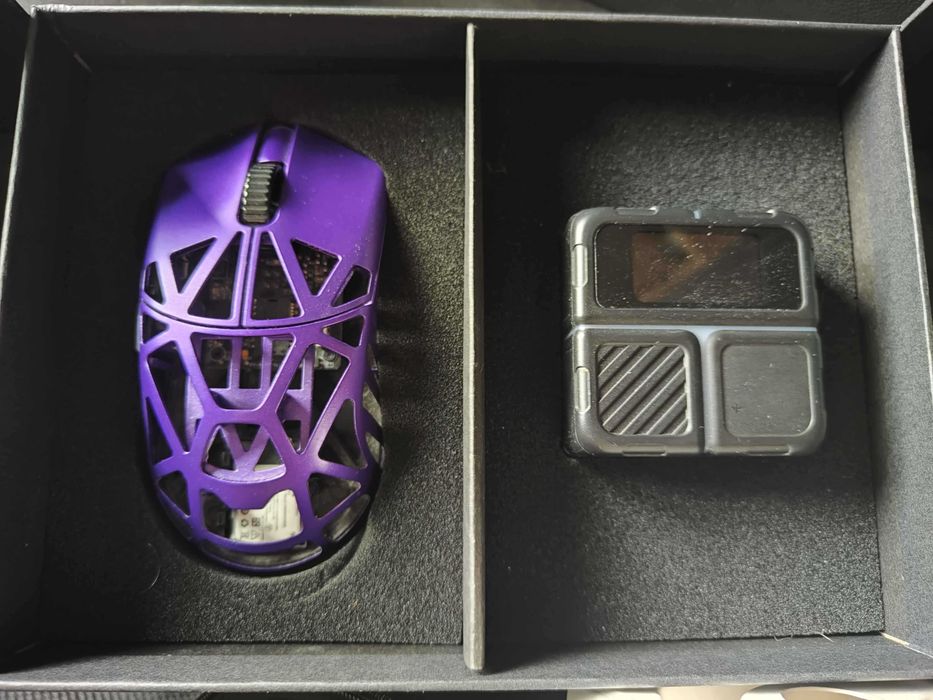 WLmouse Beast X 4K fioletowa – mysz bezprzewodowa