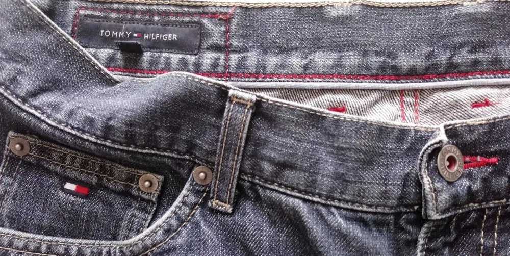 Męskie spodnie jeansowe TOMMY HILFIGER rozmiar L jeans W36 L30