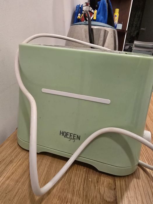 Torradeira Hoffen Verde Menta - Estilo Retro (2 Fatias)