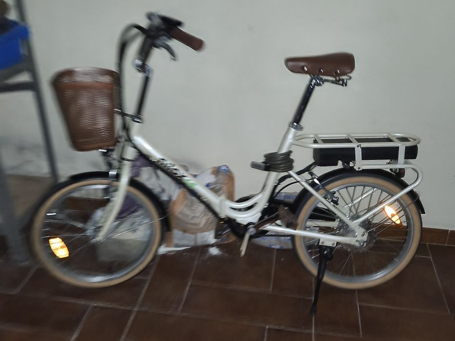 Bicicleta elétrica dobrável nilox
