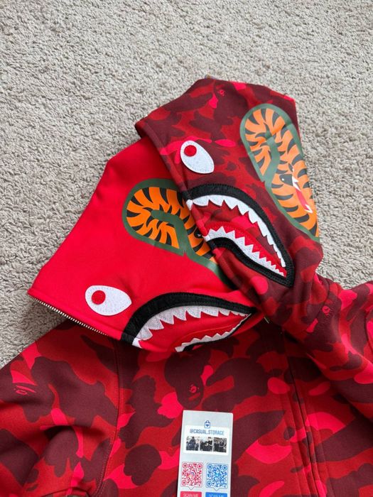 Зип худи Bape двойной капюшон 2026 коллекция: 2 295 грн. - Худи