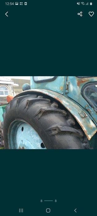 Трактор Т-40 з плугом