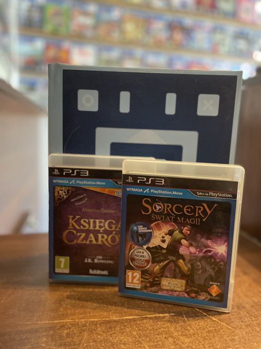 Zestaw gier ps3 Sorcery: Świat Magii i ksiega czarów