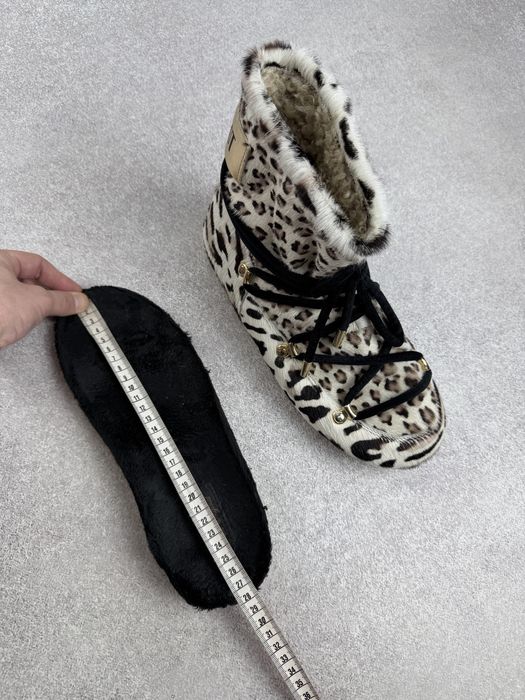 Moon boot leopard print snow boots черевики оригінал