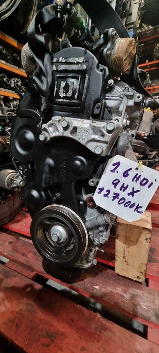 Motor 1.6 Hdi Ref 9HX com 127000  km Completo Com Garantia !!