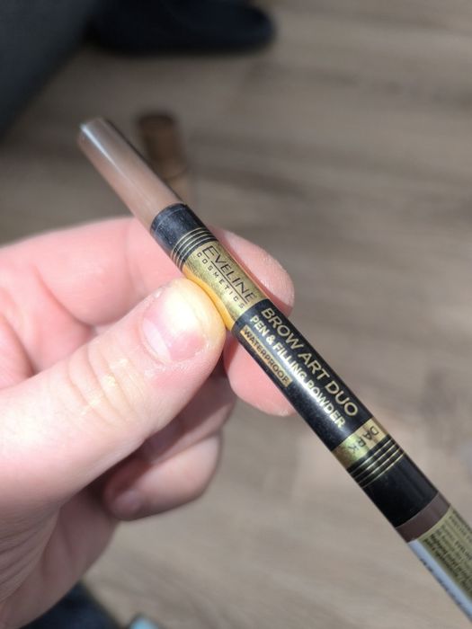 Eveline Cosmetics/Brow Art Duo/Pen and Filling Powder/Pisak do brwi