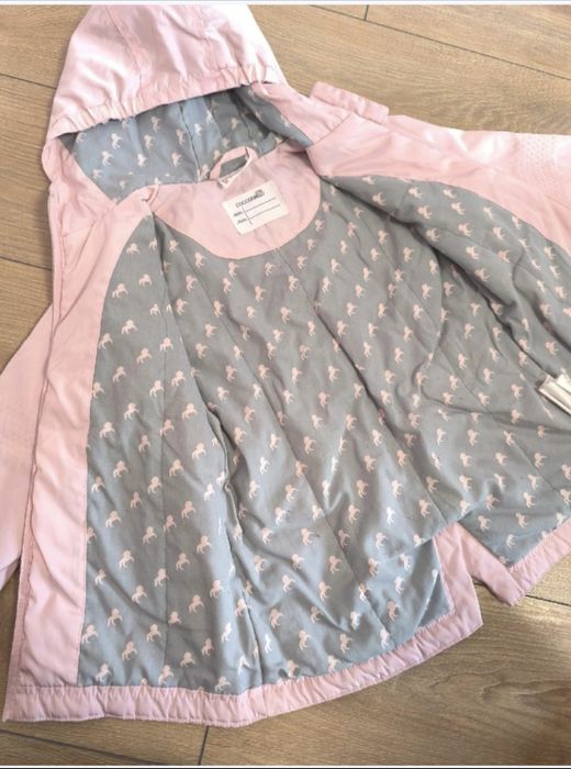 Urocza różowa kurtka Cocodrillo, rozmiar 98 cm