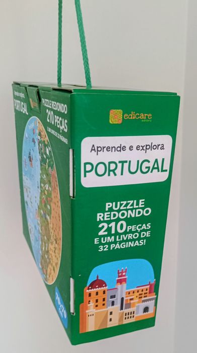 Brinquedo Puzzle redondo de 210 peças .