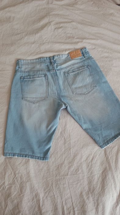 Джинсові шорти чоловічі STRAIGHT 34р.