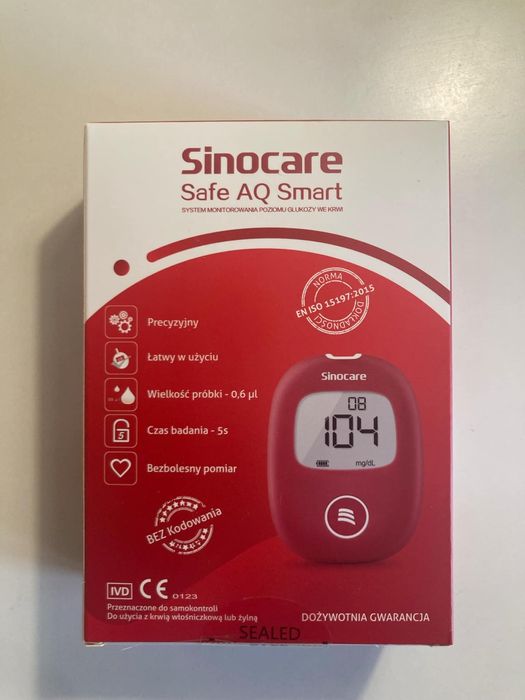 Glukometr Sinocare Safe AQ