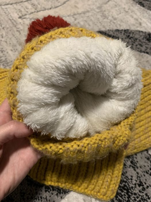 Шапка і шарф зимові