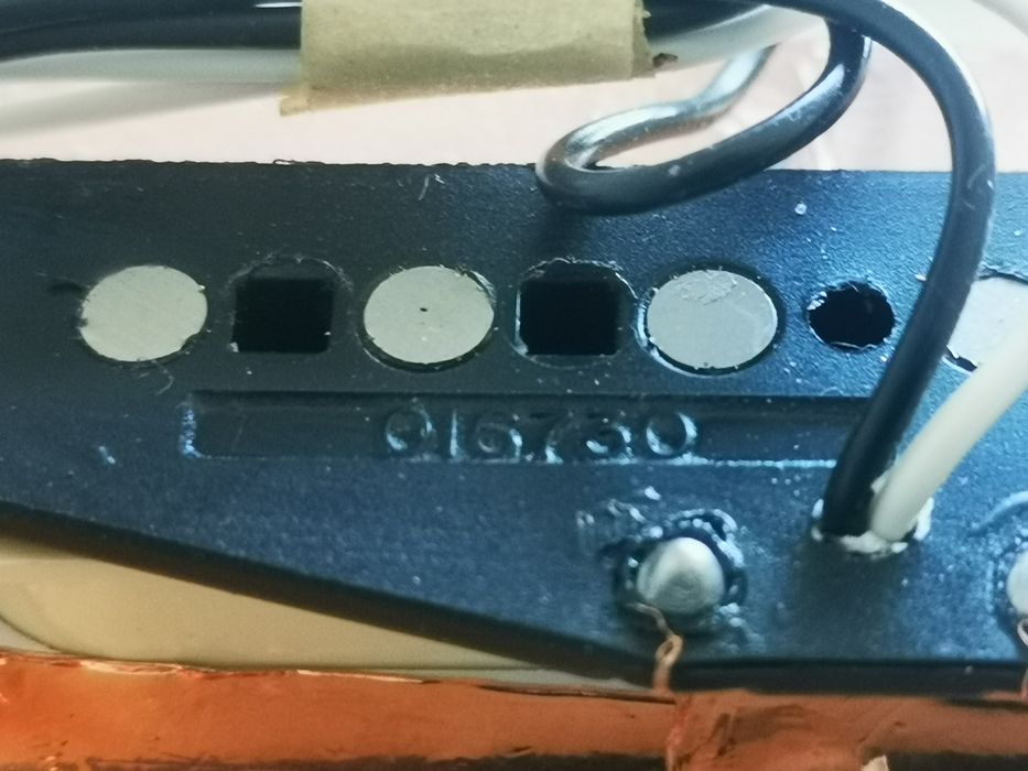 Pickguard Fender Stratocaster 50s alnico