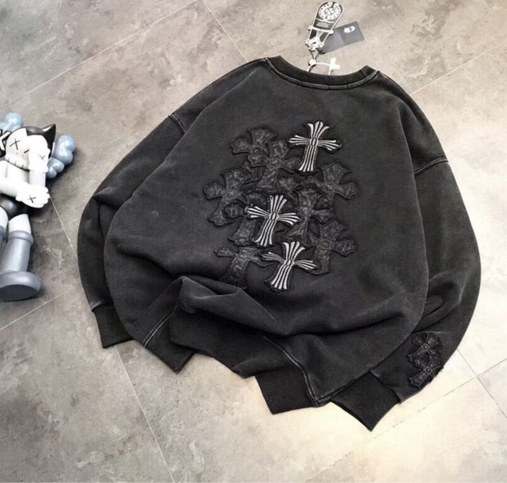 Кофта Хром хартс сіра