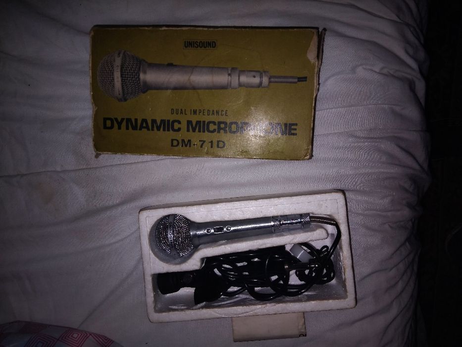 Vendo microfone dynamic microphone dm_71d
