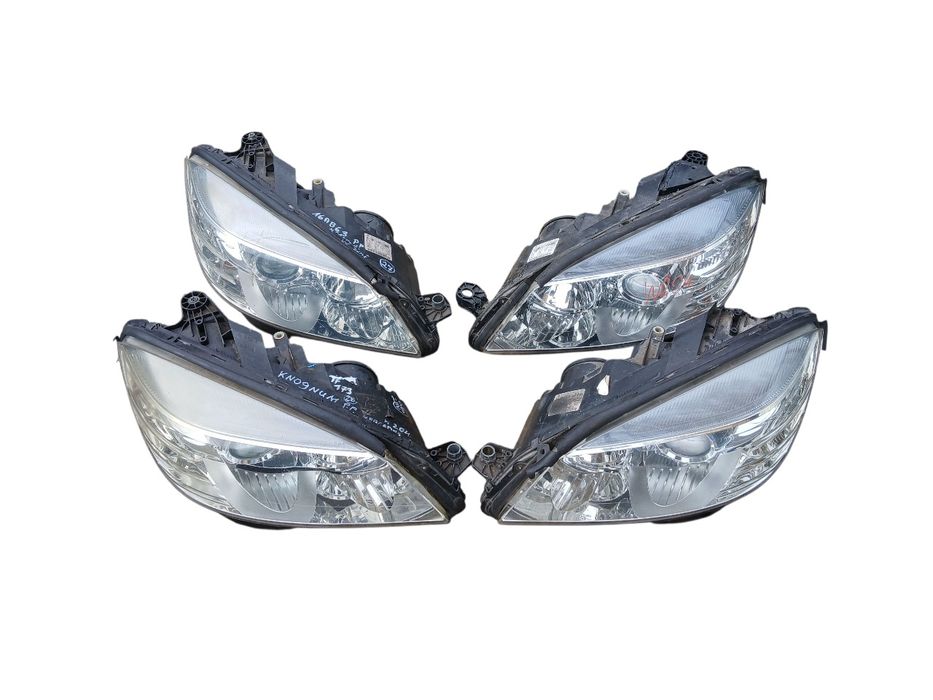 ANGLIK Lampa przód prawa lewa Mercedes C W204 H7 Oryginalna Kompletna