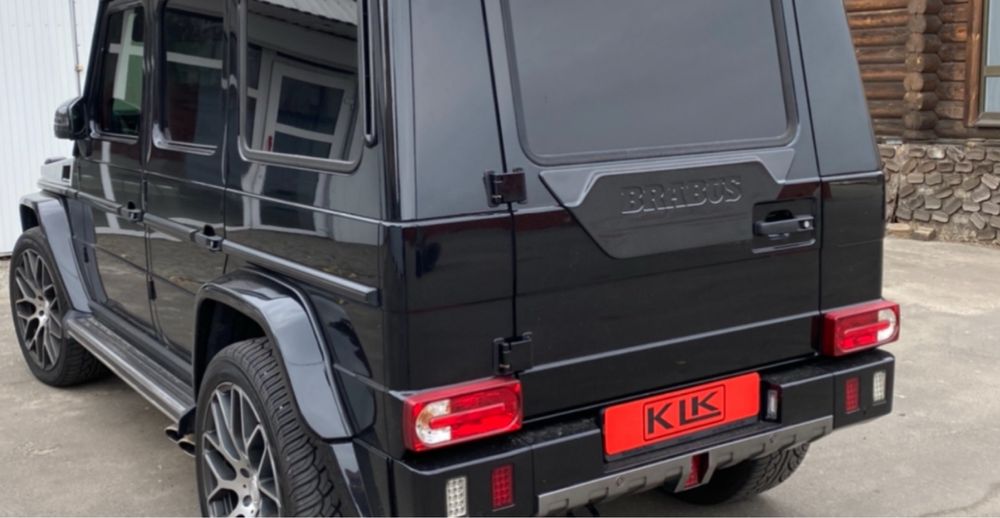 Накладка вместо запаски G-Class W463 стиль Brabus