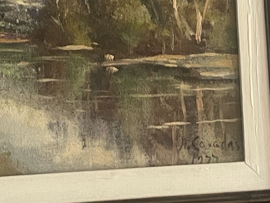 Oleo sobre tela de Alberto Cavadas