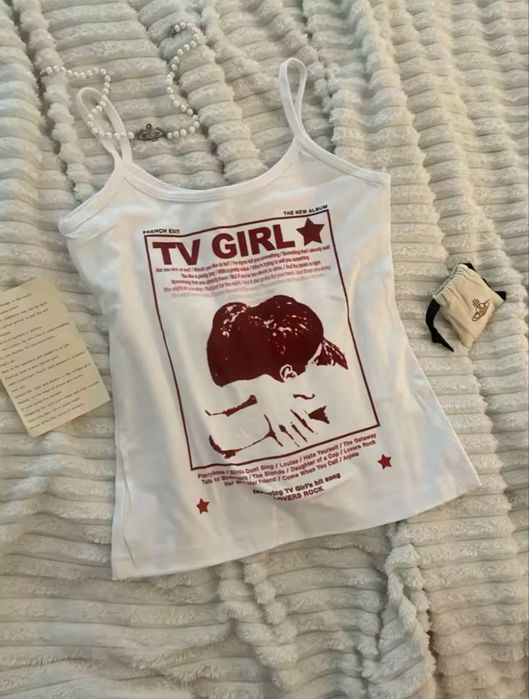 майка топ tv girl