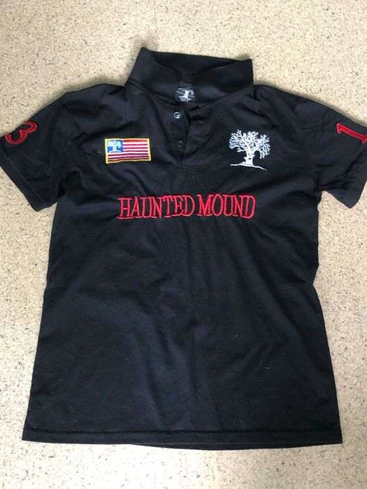 футболка polo haunted mound sematary affliction